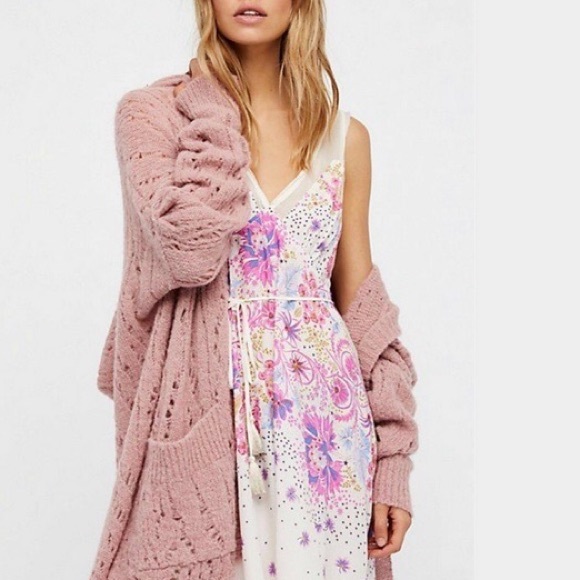 Free People Longwood Printed Slip Dress - Picture 2 of 6